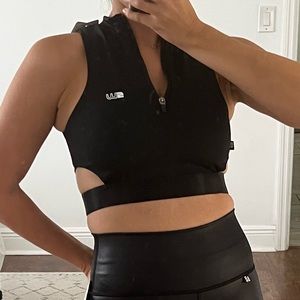 Skywox black sports bra